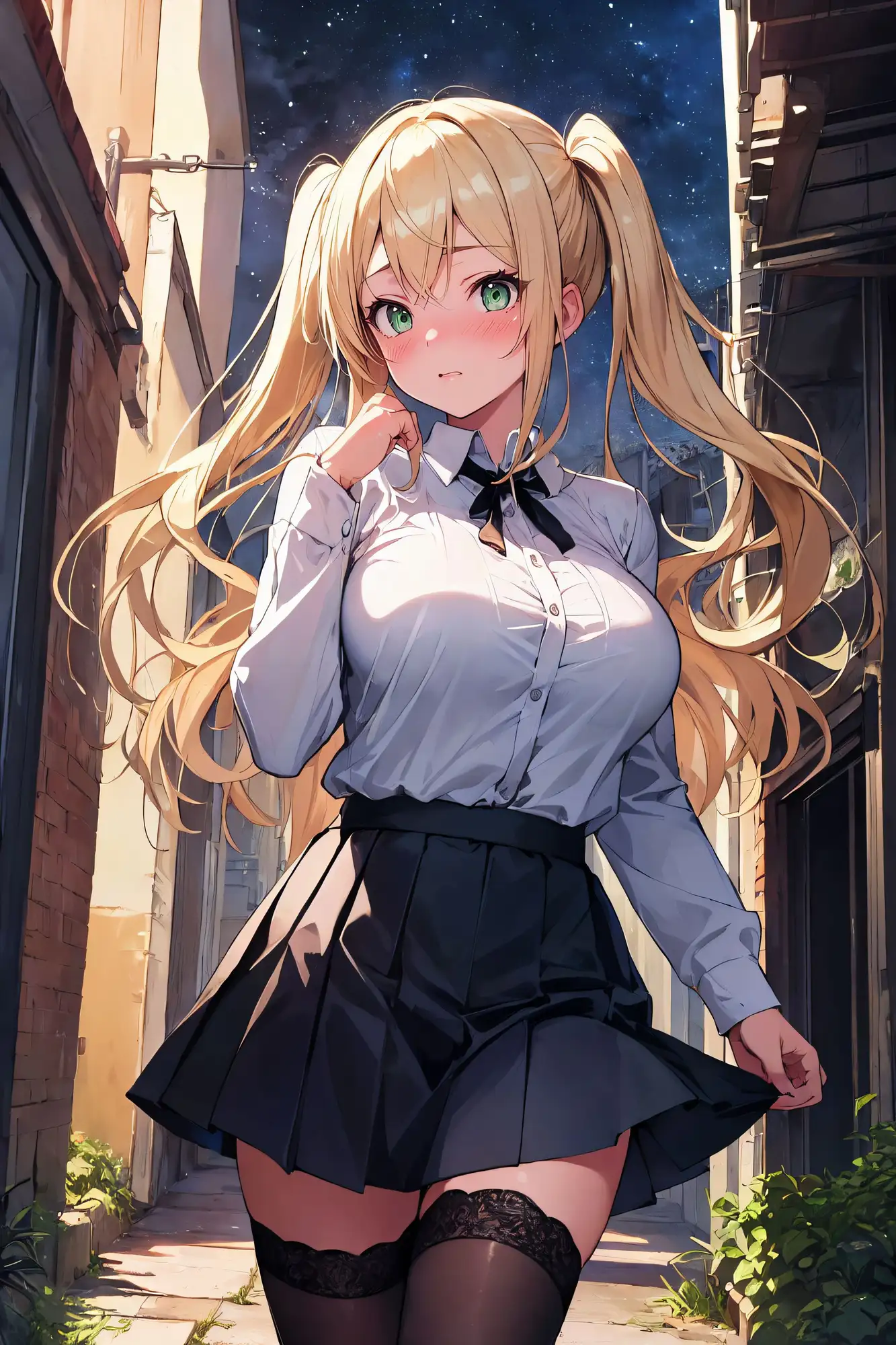 AIアイドル写真集 金代鈴華(スズカ)ファッション サンプル画像 4