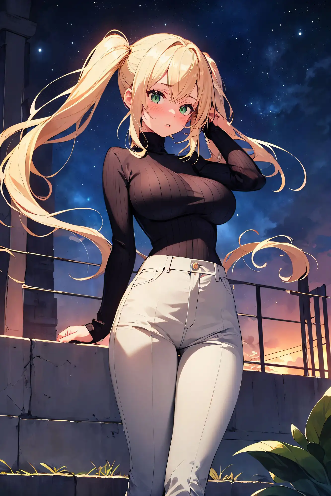AIアイドル写真集 金代鈴華(スズカ)ファッション サンプル画像 5