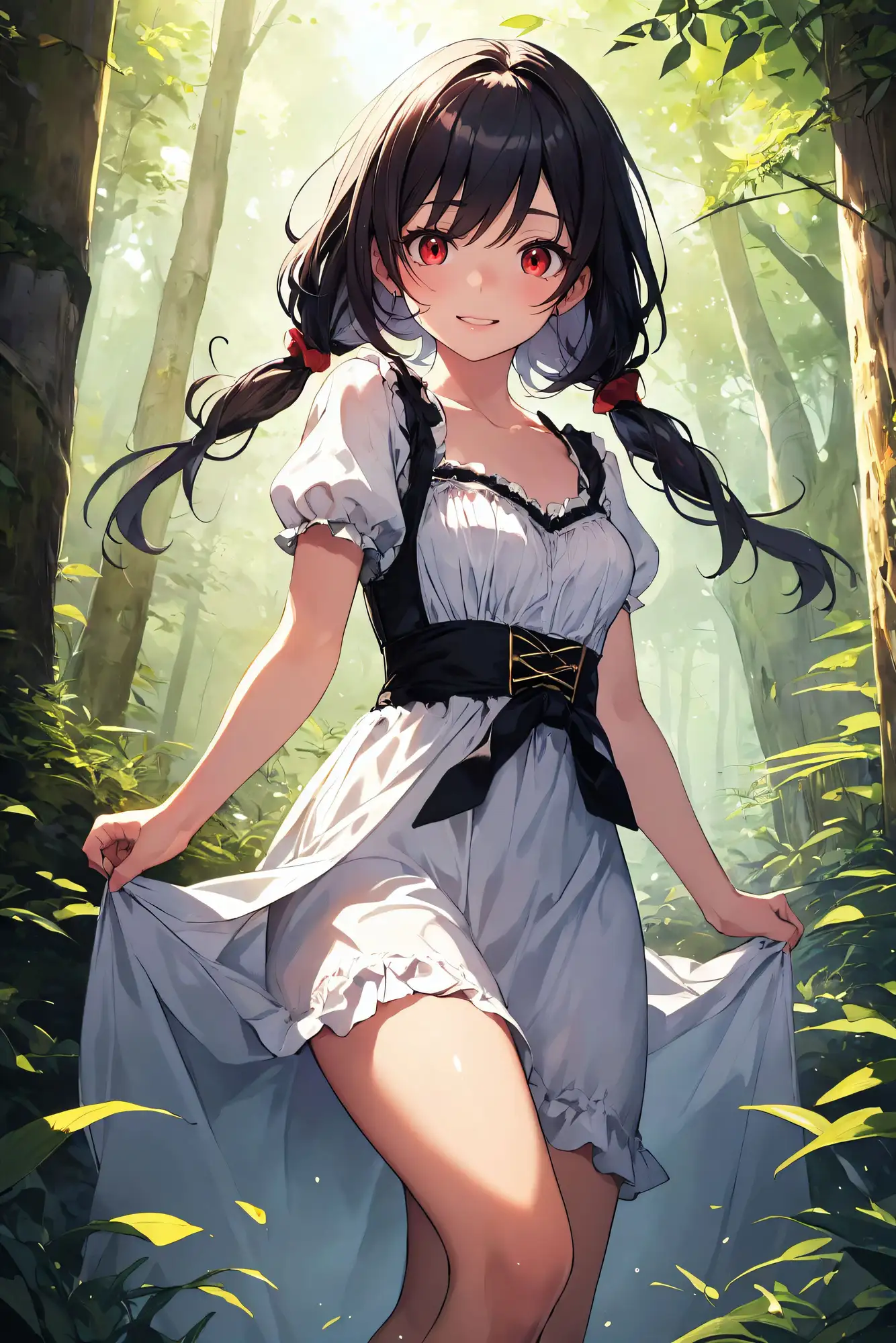 AIアイドル写真集黒木朱音(アカネ)民族衣装 サンプル画像 5