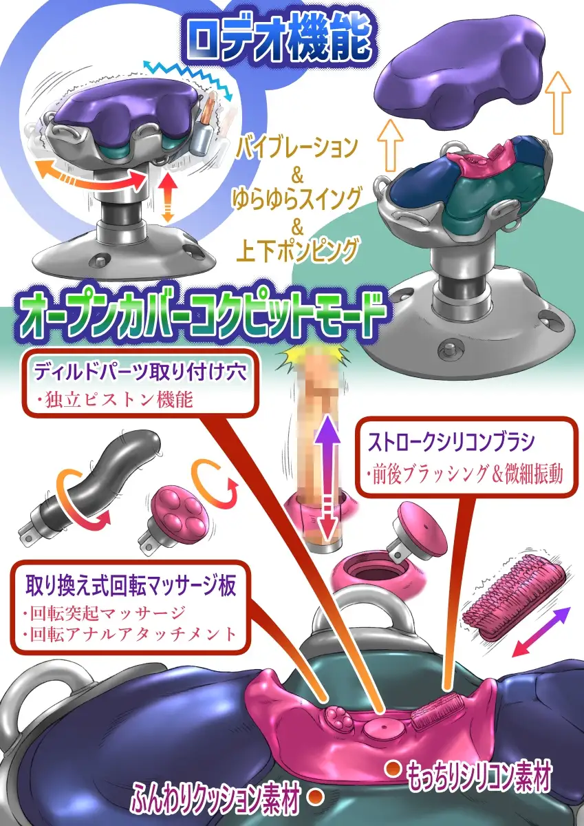 セクシーアイドルvsピストンマシーン サンプル画像 8