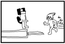4コマ漫画「走り幅跳び」