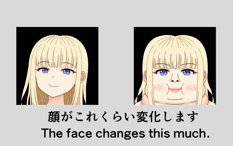 美人女子大生は肥満化してデブスになる(DL同人版) だーくすぴりっと エロ画像8