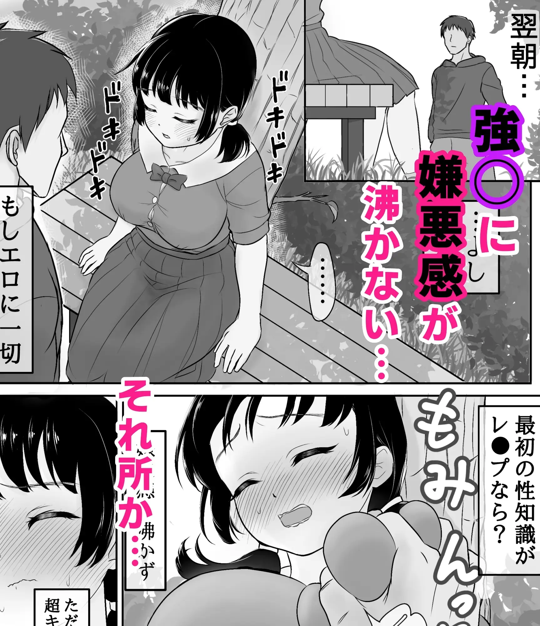性無知J●見つけたので『強●OK娘』に性教育 サンプル画像 3