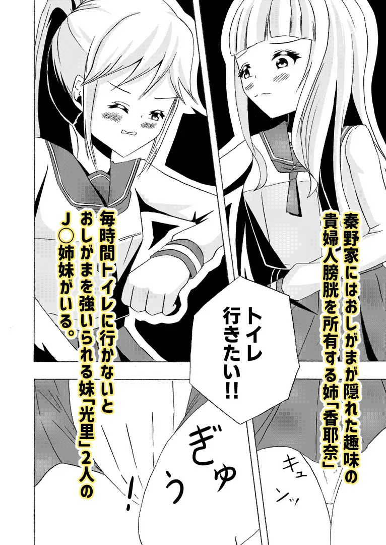 頻尿妹と貴婦人膀胱姉 upaupa company エロ漫画4