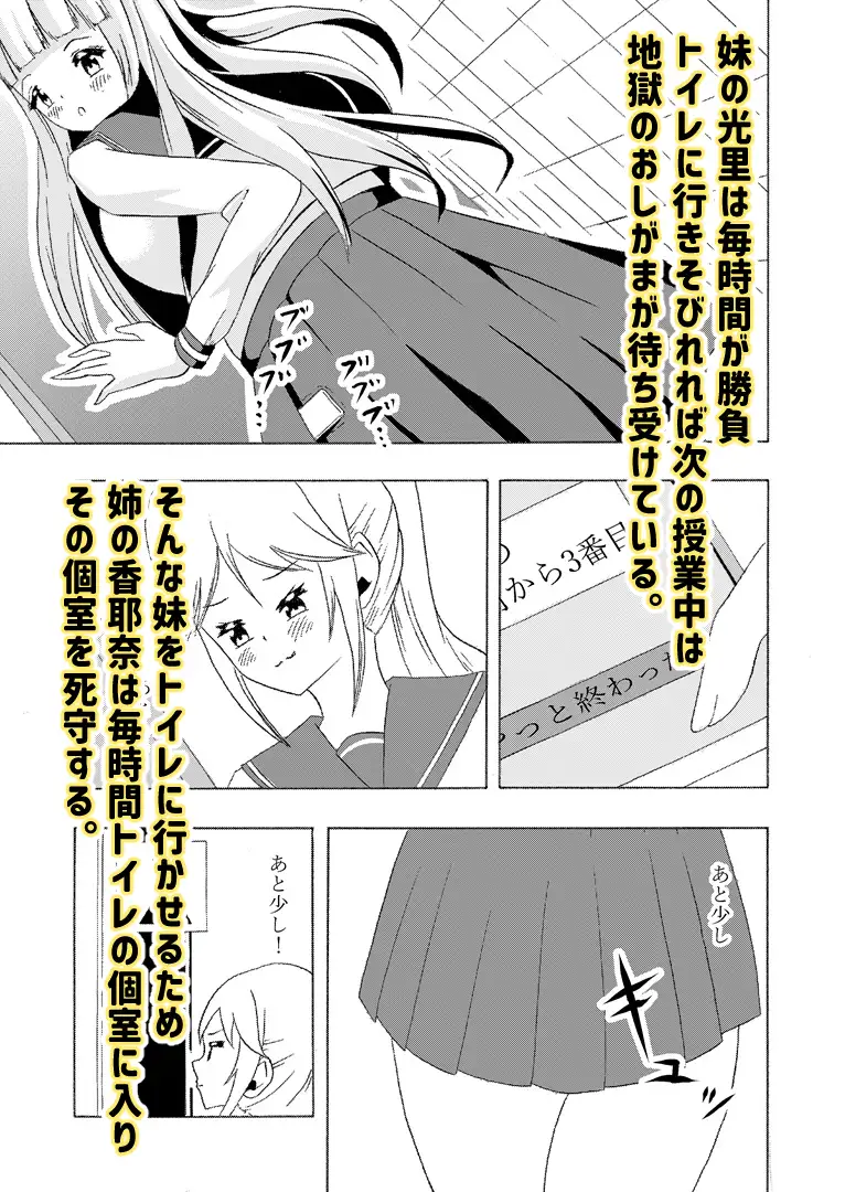 頻尿妹と貴婦人膀胱姉 upaupa company エロ漫画6