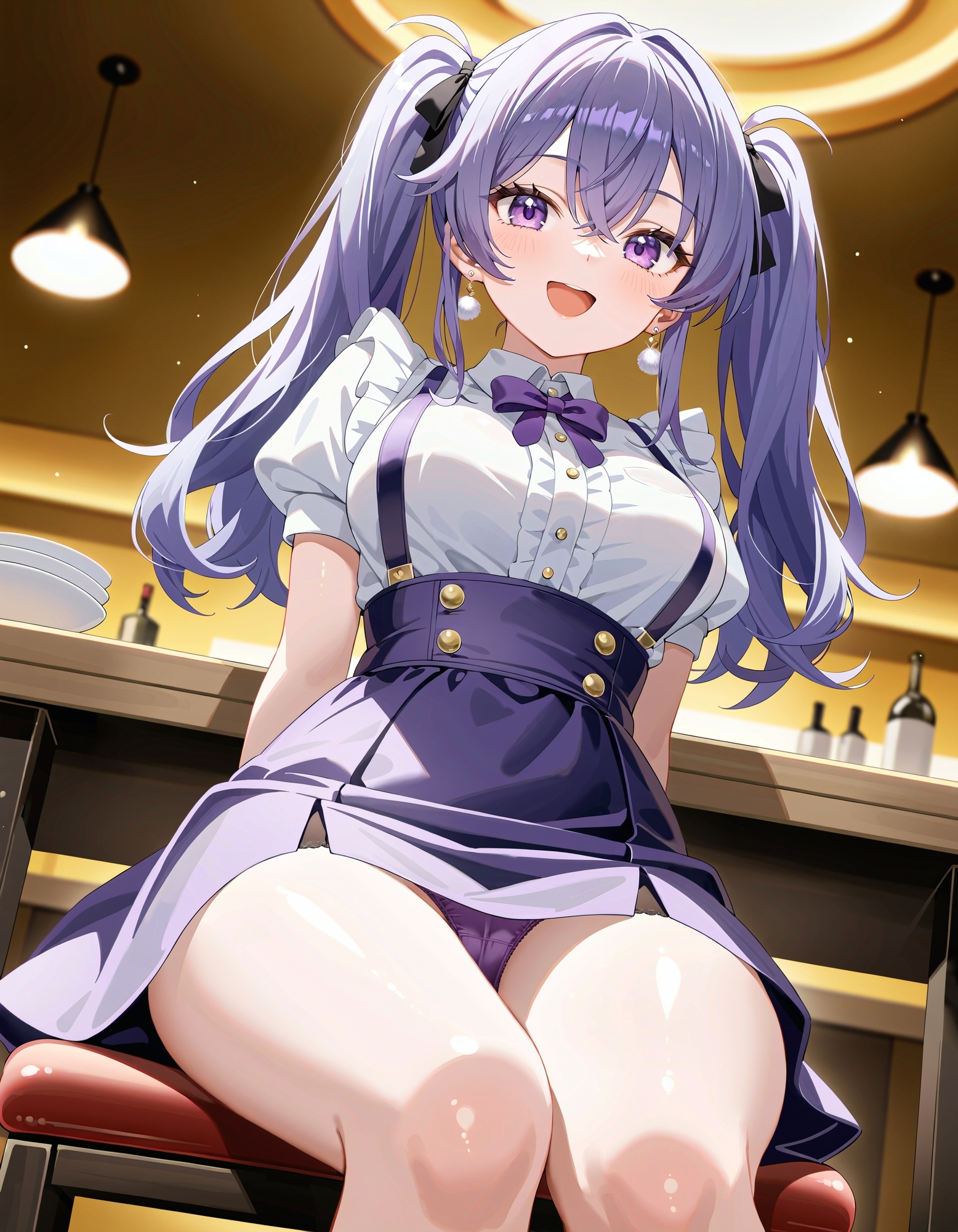 ぱんちらレストラン~ウエイトレスの座りパンチラ編~ 画像2
