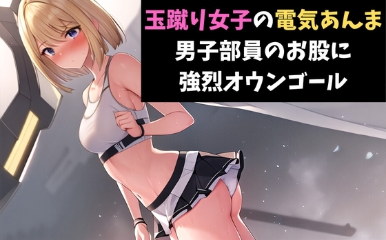 玉蹴り女子の電気あんま~男子部員のお股に強烈オウンゴール~