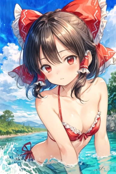 魔理沙は霊夢のえっちな写真を撮りたいようです。～川編～ 画像7