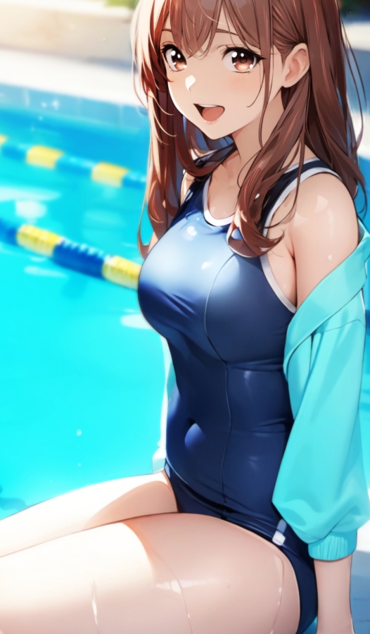女子高生に蹴られるだけnext Episode プールの後で… 漫画演出版+夏の格闘少女-4