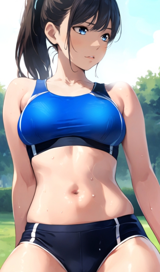 女子高生に蹴られるだけnext Episode プールの後で… 漫画演出版+夏の格闘少女-7