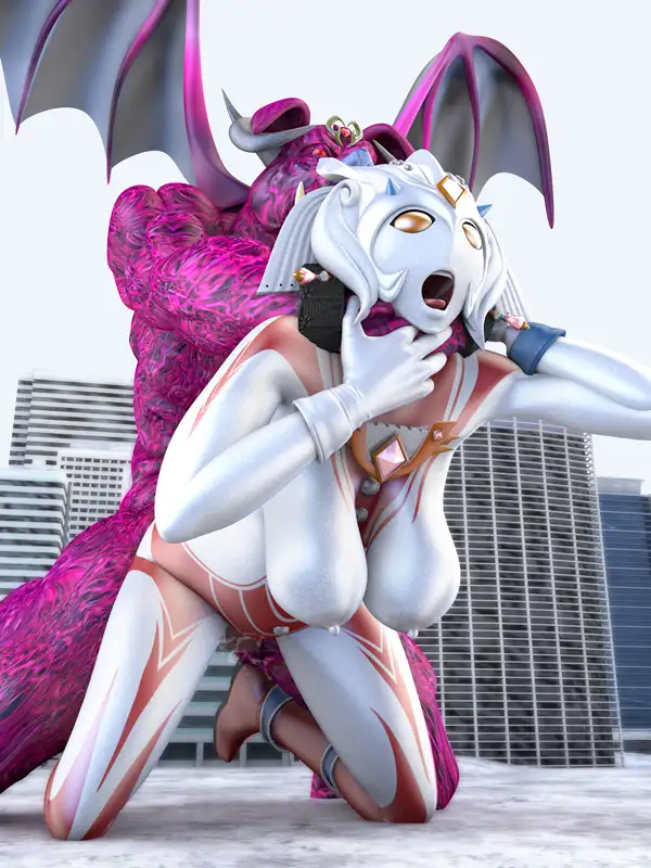 ブレイブママンVSインキュバス星人 SUPER-PIPELINE(四次元少女ネオス) エロ画像5