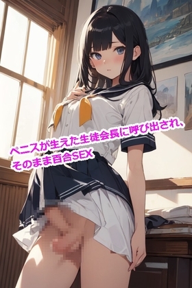 【5~10分でさっくり抜けるシリーズ】ペニスが生えた生徒会長に呼び出され、そのまま百合SEXする話