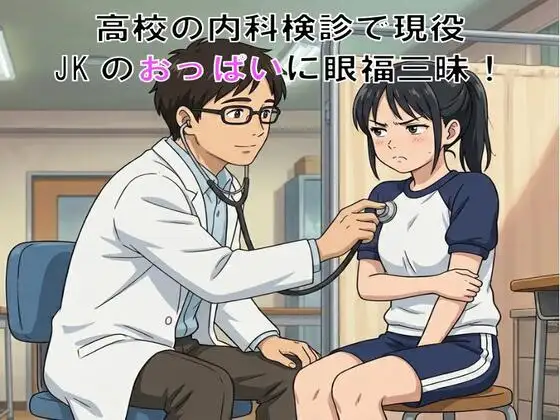 高校の内科検診で現役JKのおっぱいに眼福三昧!