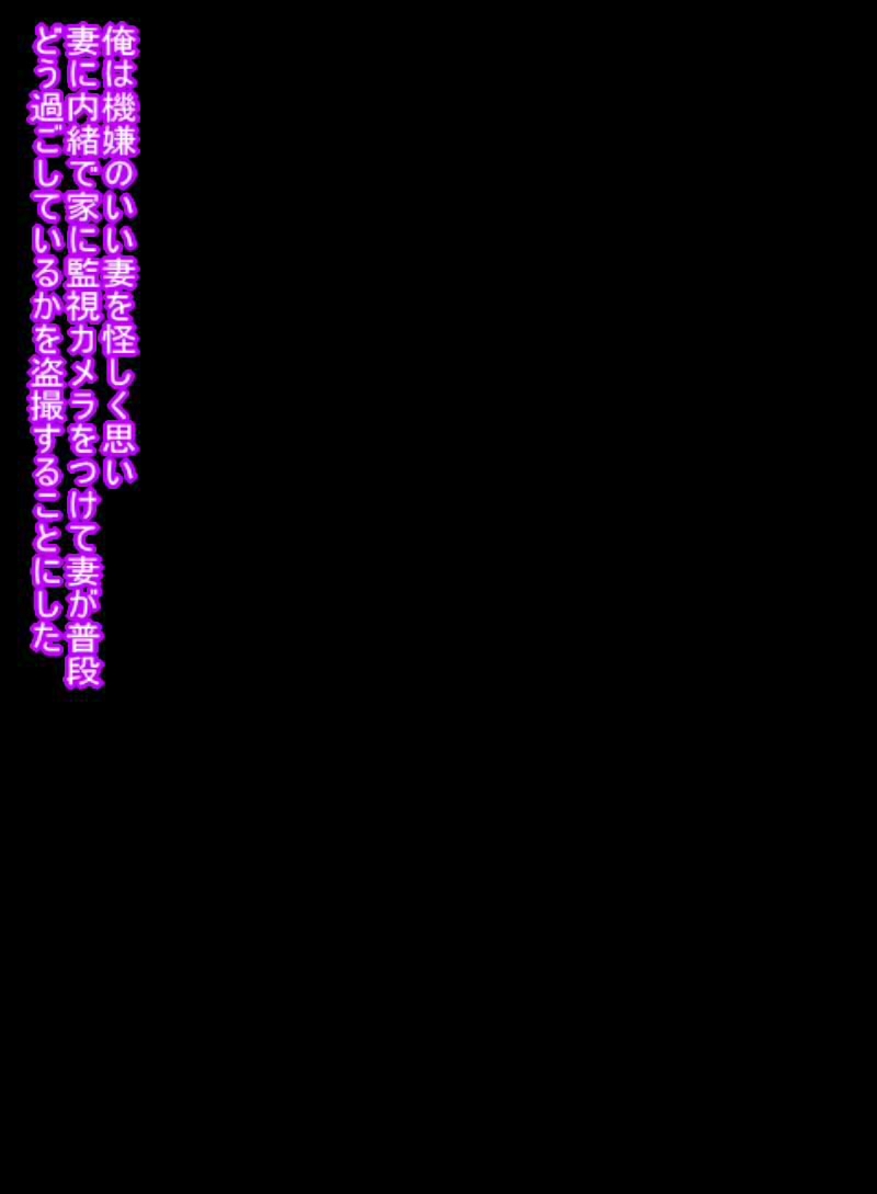 険悪だった俺の妻が優しくなったから怪しくて監視カメラを家に仕掛けたら 画像2