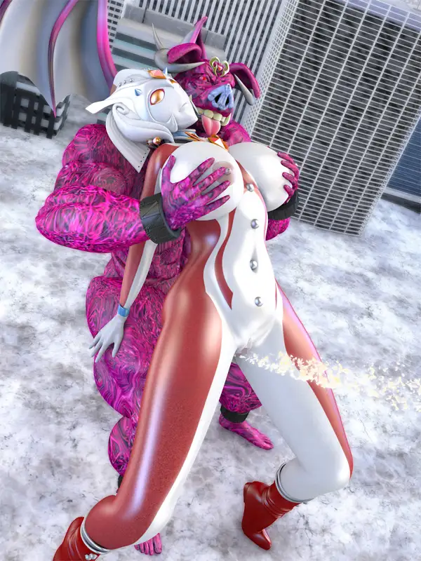 ブレイブママンVSインキュバスの媚薬ザーメン SUPER-PIPELINE(四次元少女ネオス) エロ画像5