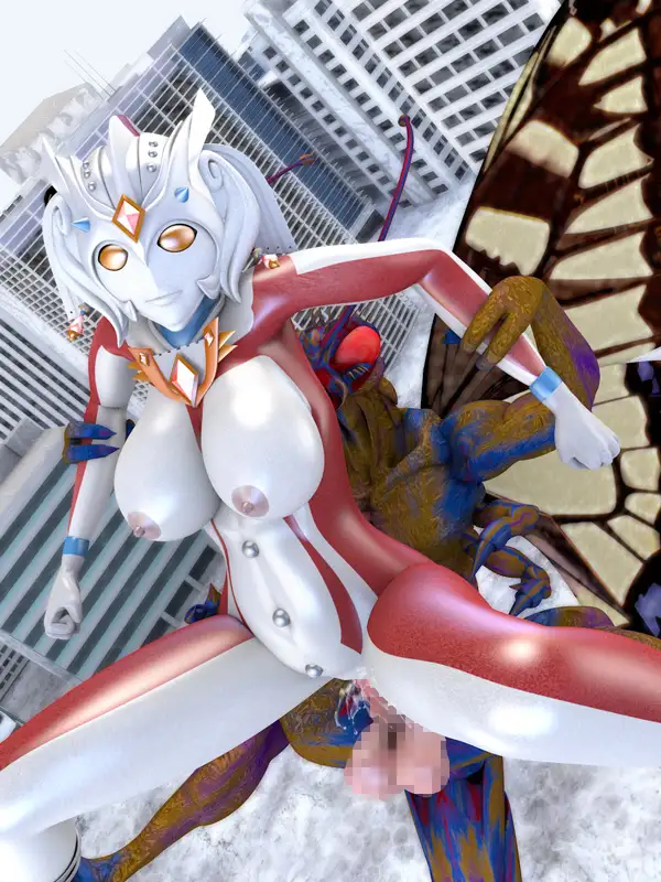 ブレイブママンVSテフテフ星人 SUPER-PIPELINE(四次元少女ネオス) エロ画像3