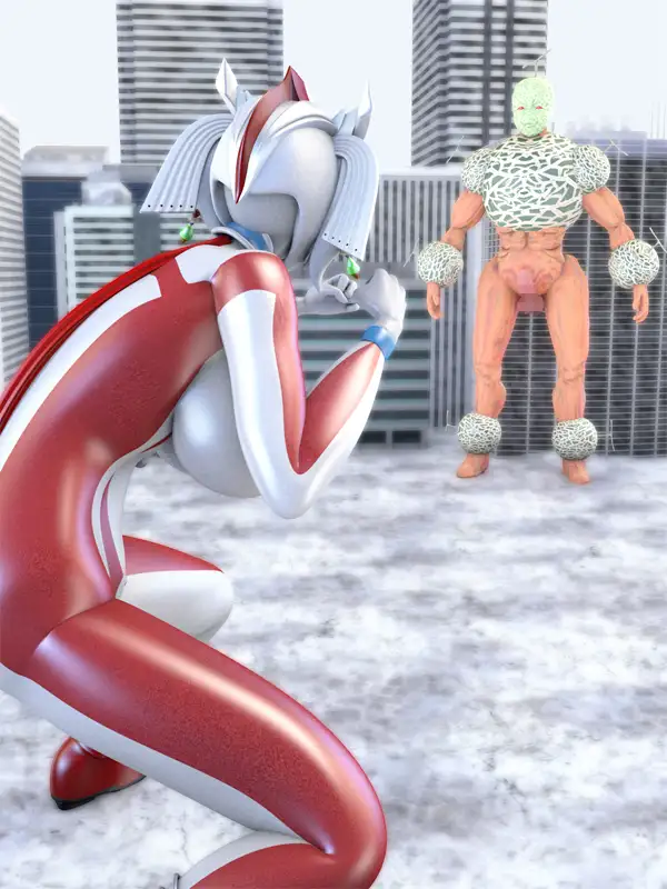 ブレイブママンVSメロンメロン星人のメロメロ媚薬ジュース SUPER-PIPELINE(四次元少女ネオス) エロ画像2