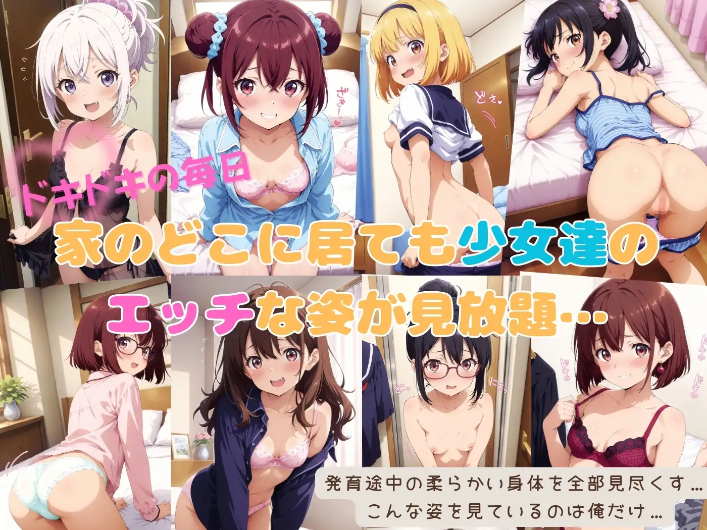 サンプル画像2|【エロCG/動画】ませガキとのHな共同生活♪【エンジェル】