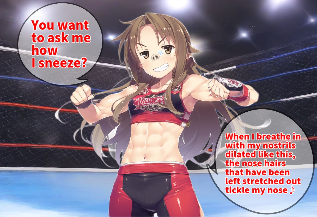 Sneezing and Wrestling - Inomata Edition