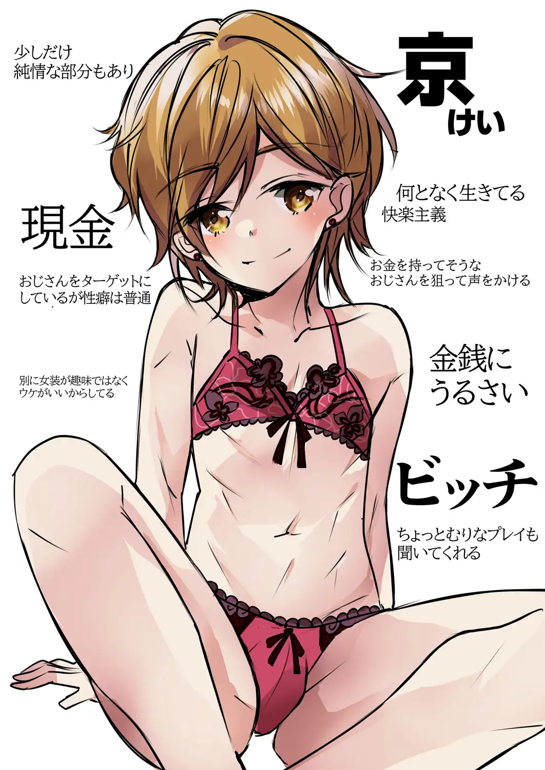 隠れS系ブラ男とビッチ系ブラ男 No.335 エロ漫画2