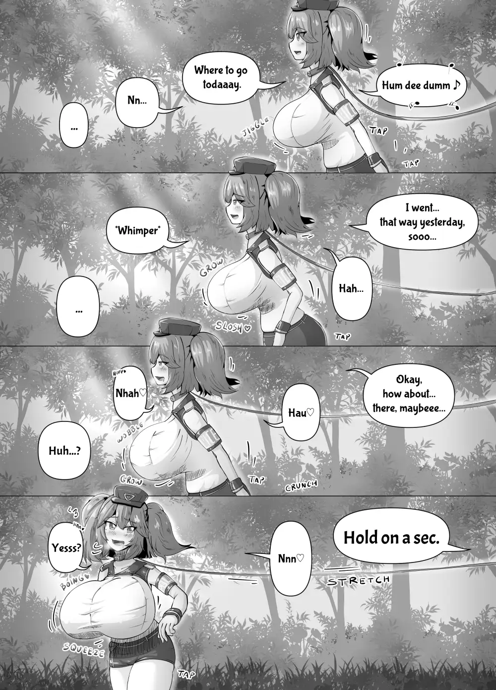 ケルベロスと発情発育お散歩えっち / Cerberus' Rising Rack & Rump Rut Round ウルトラ化ラボ エロ漫画10