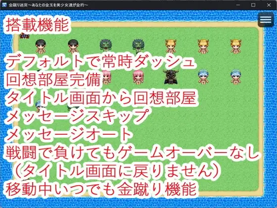 金蹴り迷宮～あなたの金玉を美少女達が金的～ image 4 