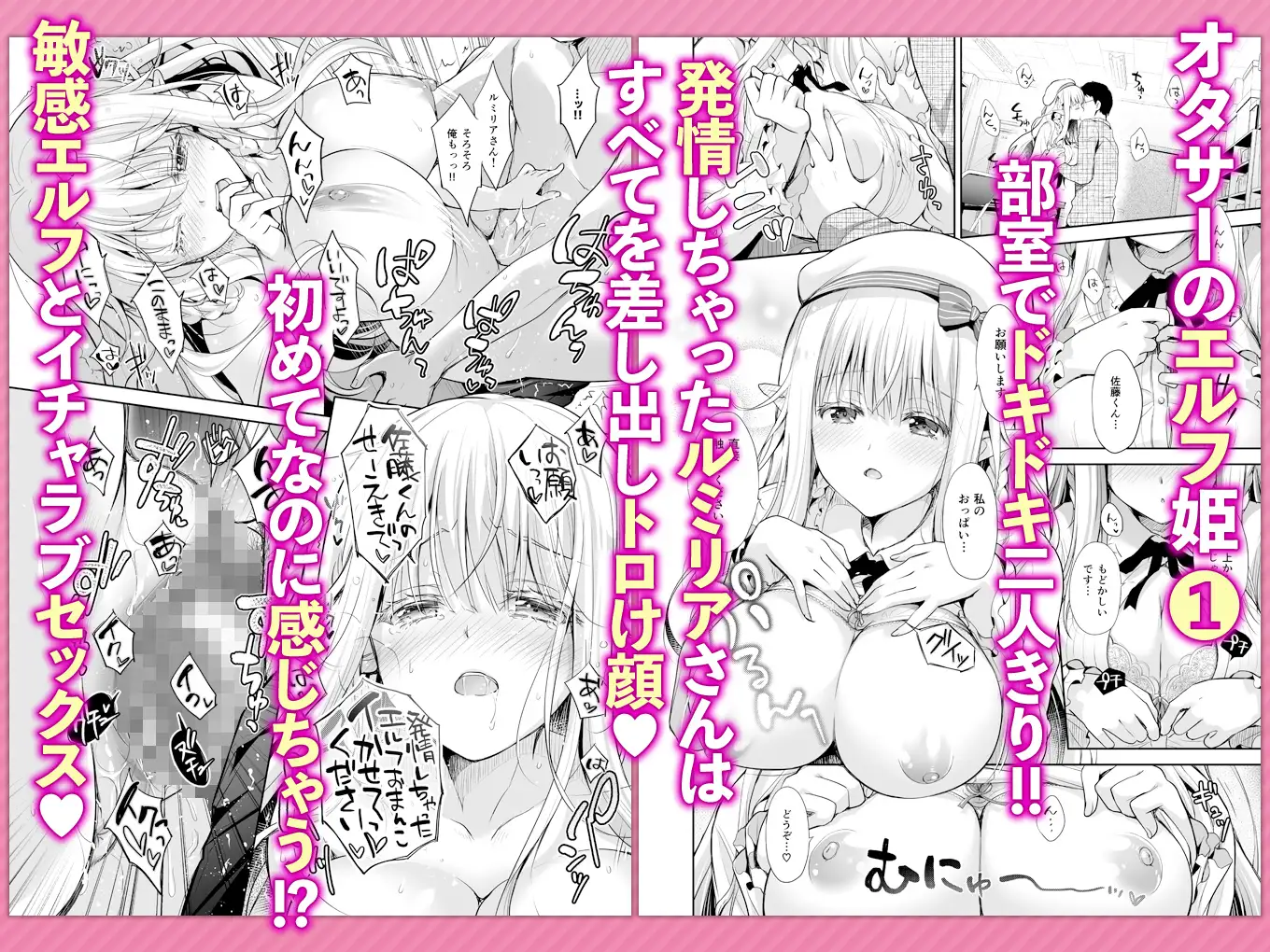 オタサーのエルフ姫 総集編 サンプル画像 3