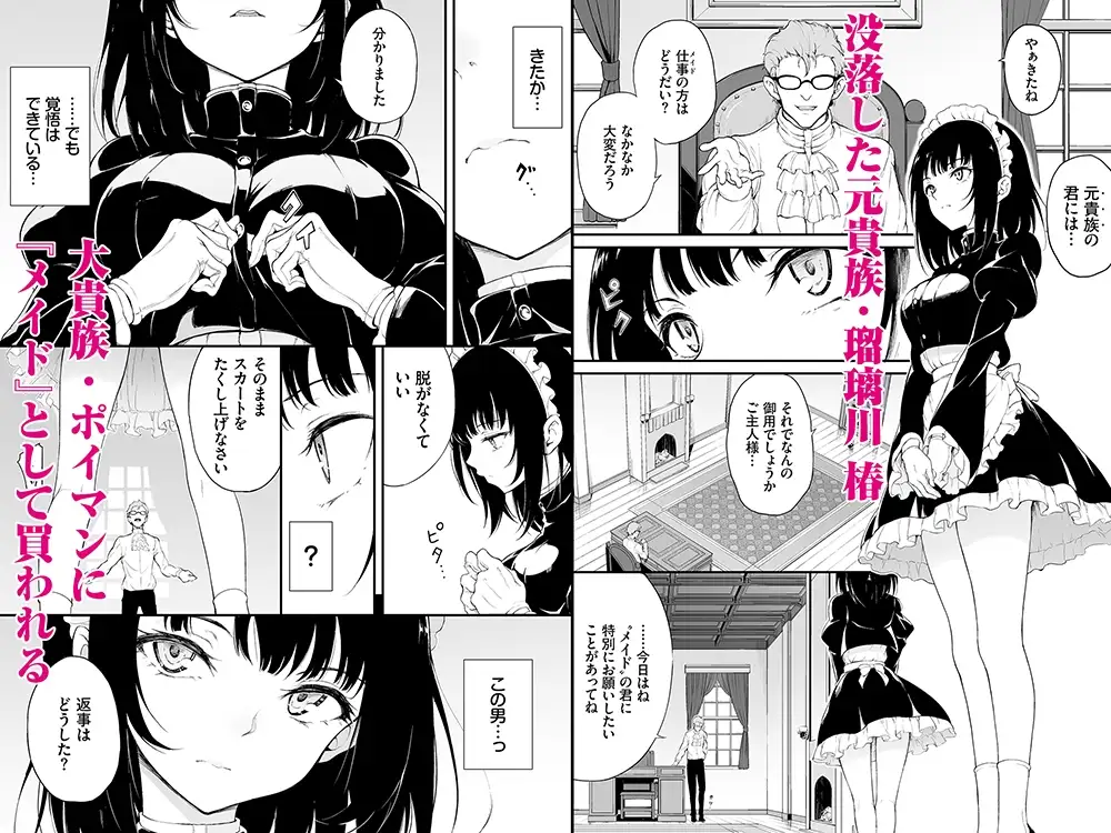 メイド教育-没落貴族瑠璃川椿ー教育総集編_0