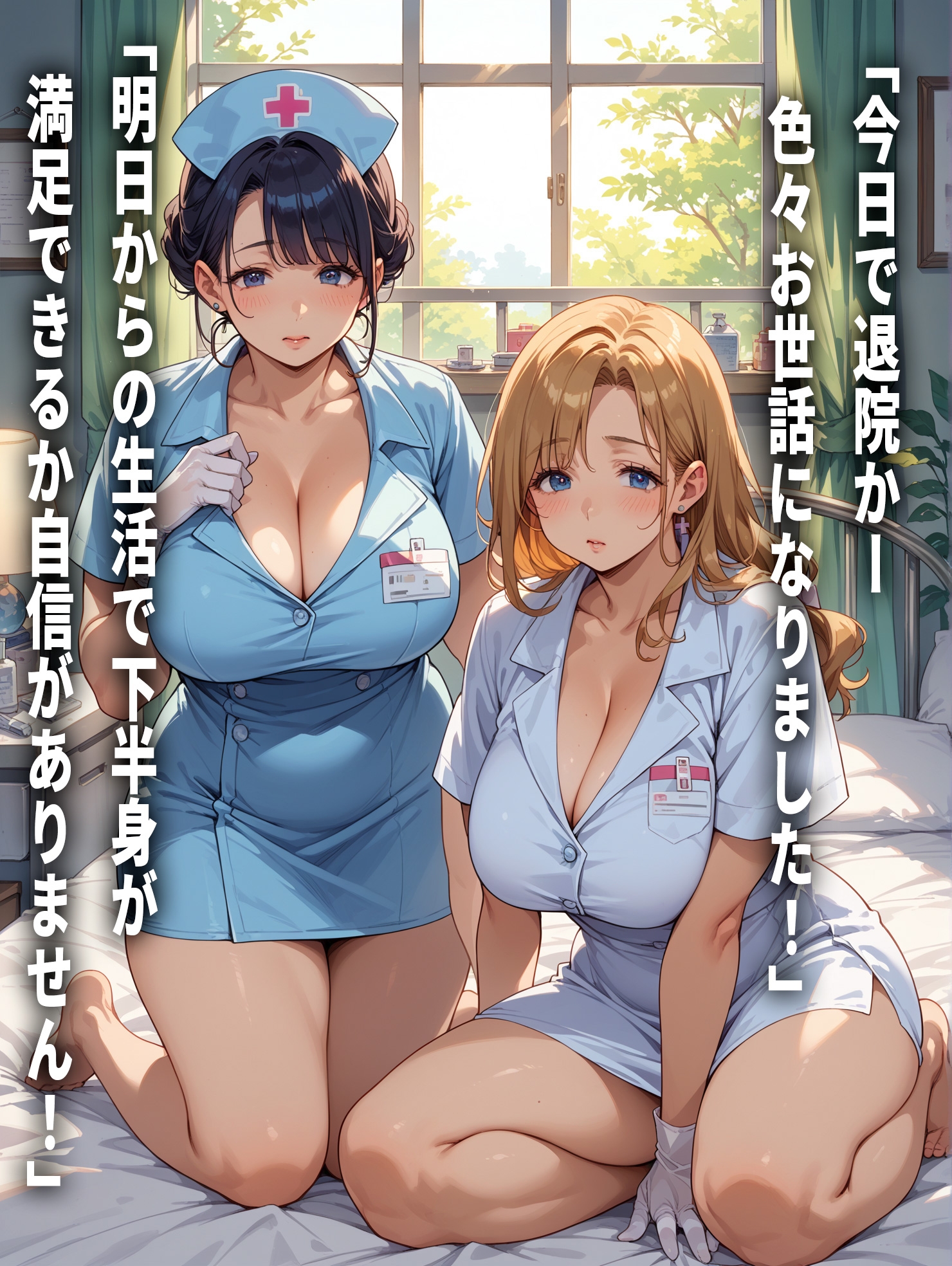 世話焼きドスケベナースたちの密着射精サポート -巨乳,貧乳,○リ,熟女,etc... 画像9