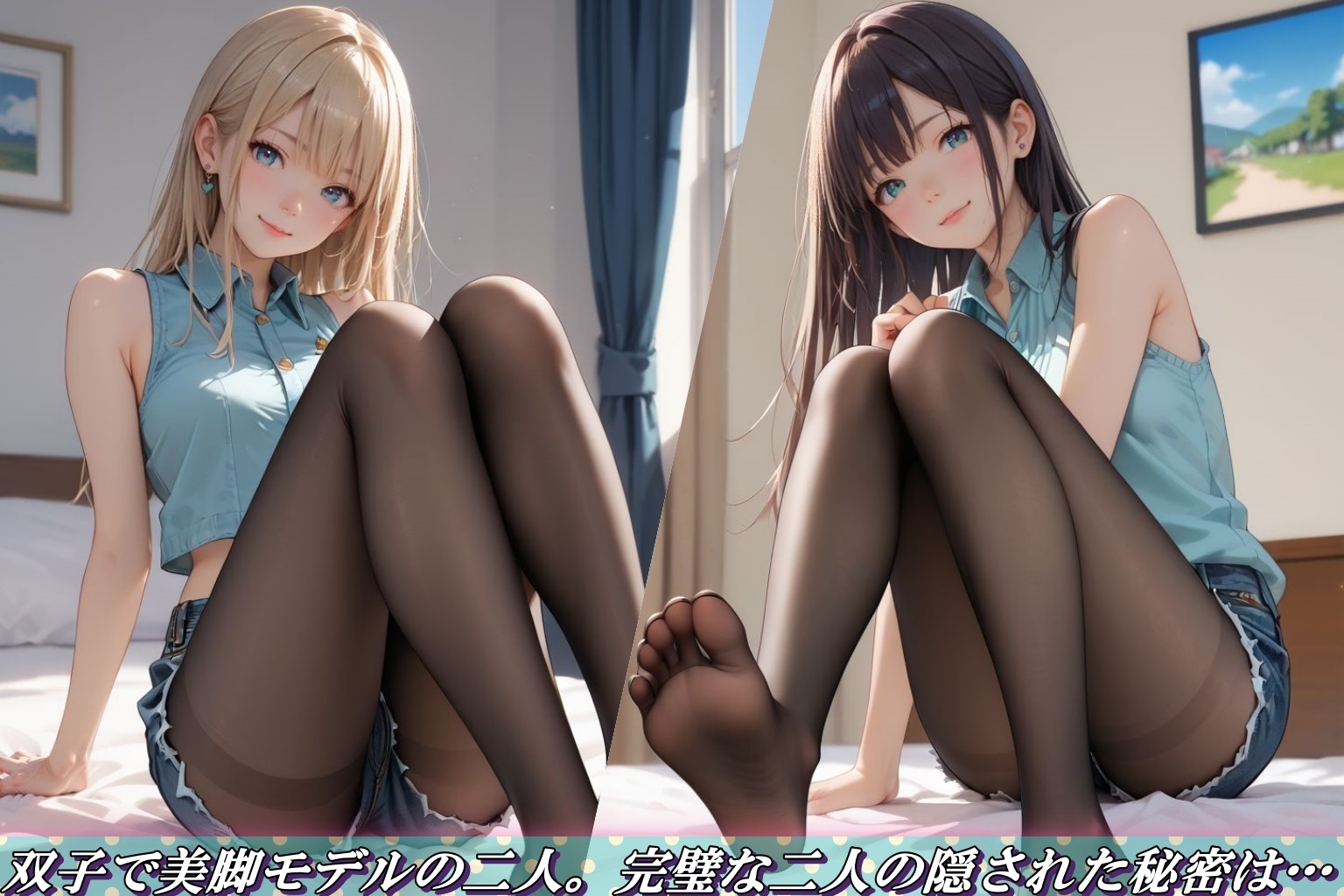 【【The・脚フェチ・黒パンスト】】 画像10