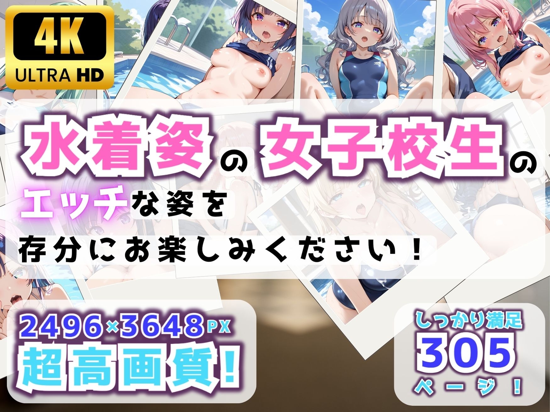 性域調査報告書 水着女子校生編 画像8
