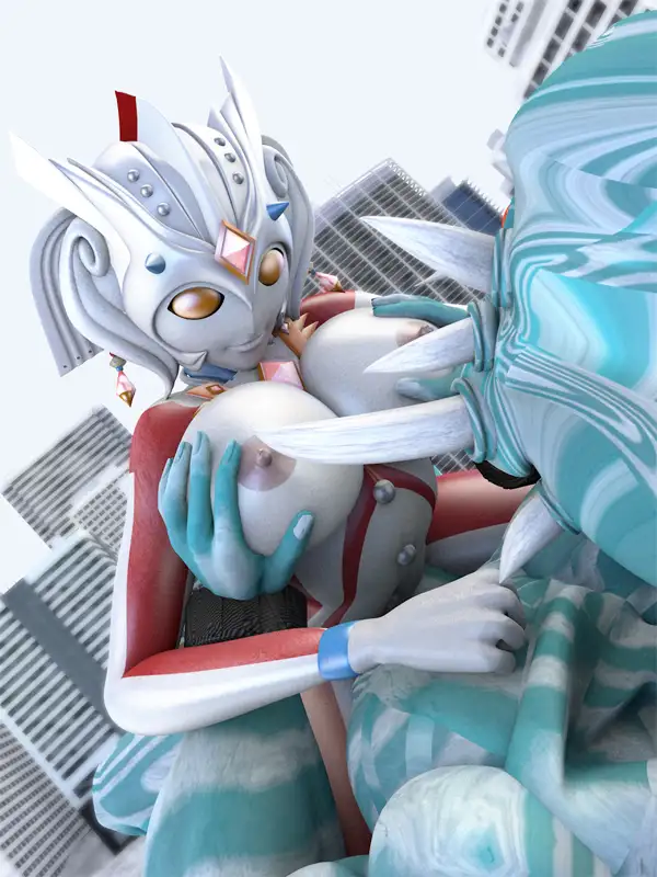 ブレイブママンVSロクロネック星人 SUPER-PIPELINE(四次元少女ネオス) エロ画像3