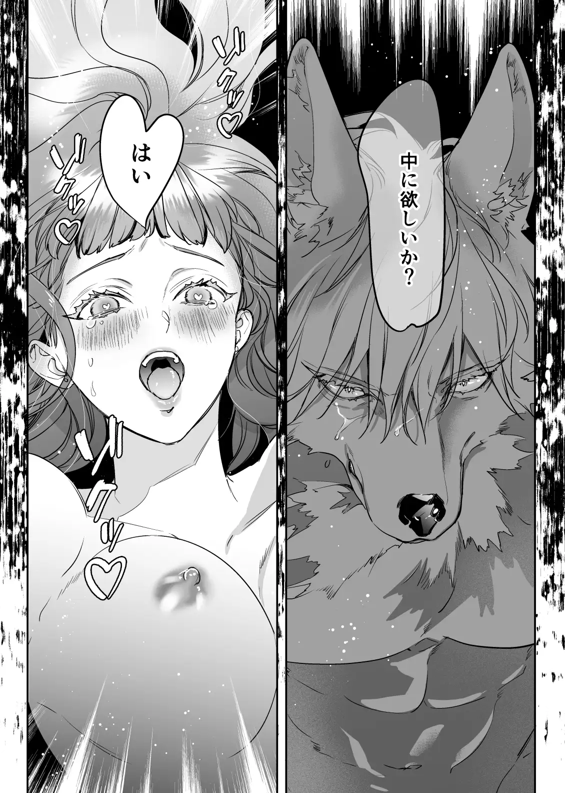 獣人婚約者の未熟な溺愛～初めてなのに×××すぎる～ fuchsia fuchsia エロ漫画11
