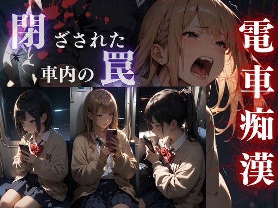 【電車痴○】閉ざされた車内の罠