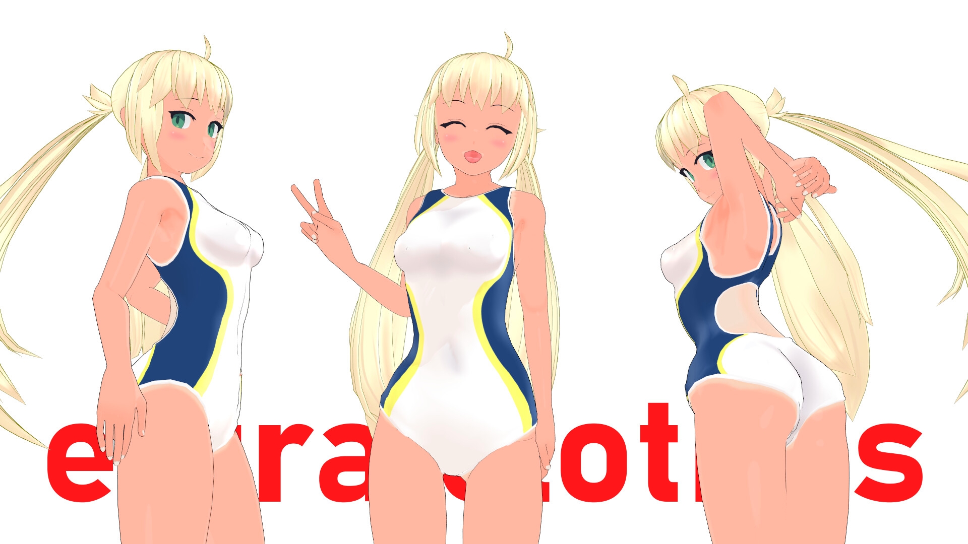 F〇O アル〇リア・キャ〇ター(バーサーカー) MMD用3Dモデルデータ 画像6