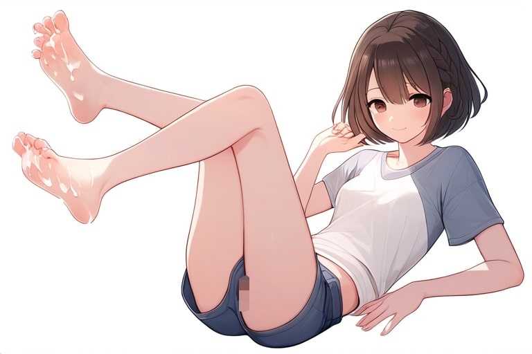 無気力系女子は責任とればやらせてくれる～エッチな穴より足コキ～ 画像9