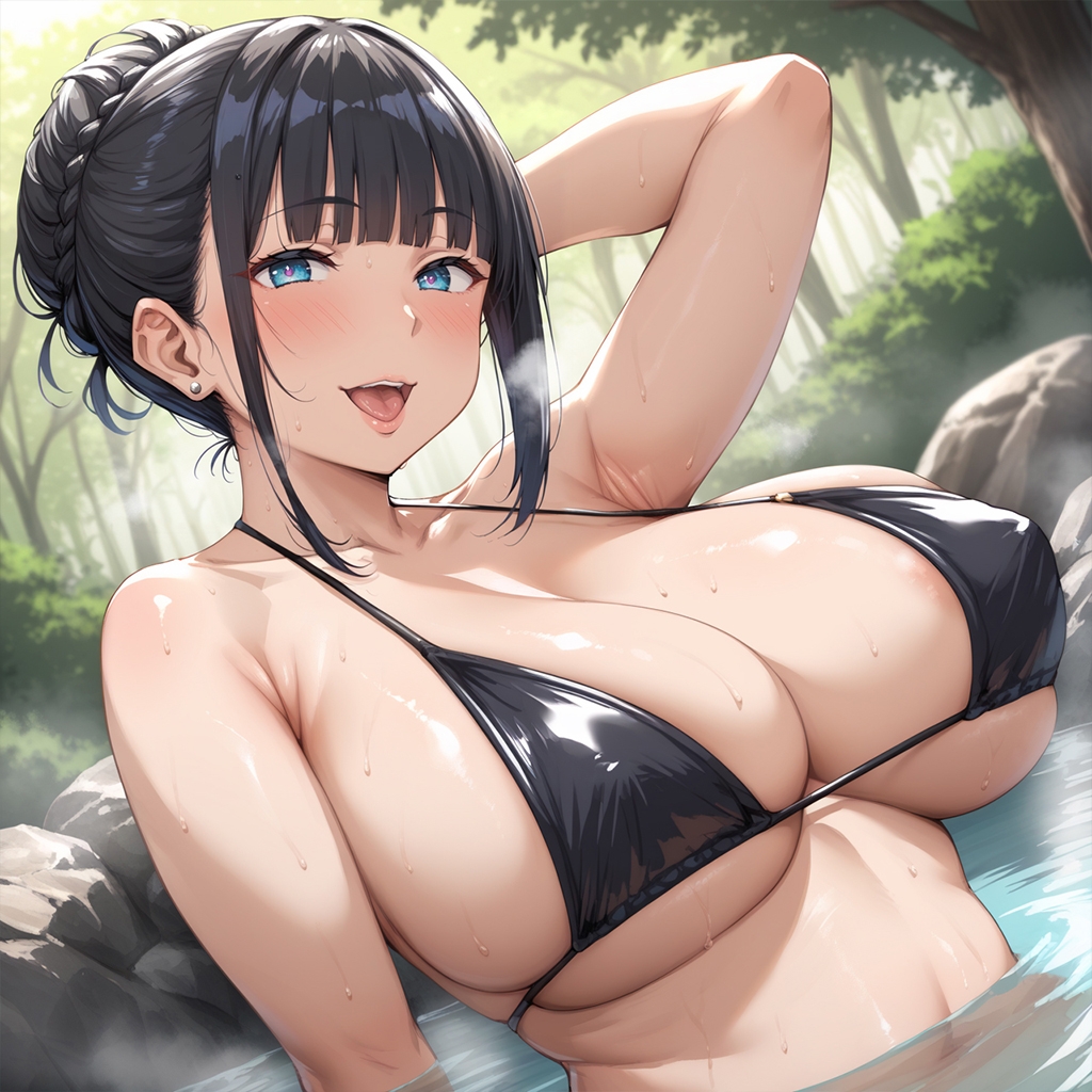 見習い若女将と孕ませ二人きりの混浴温泉 画像9