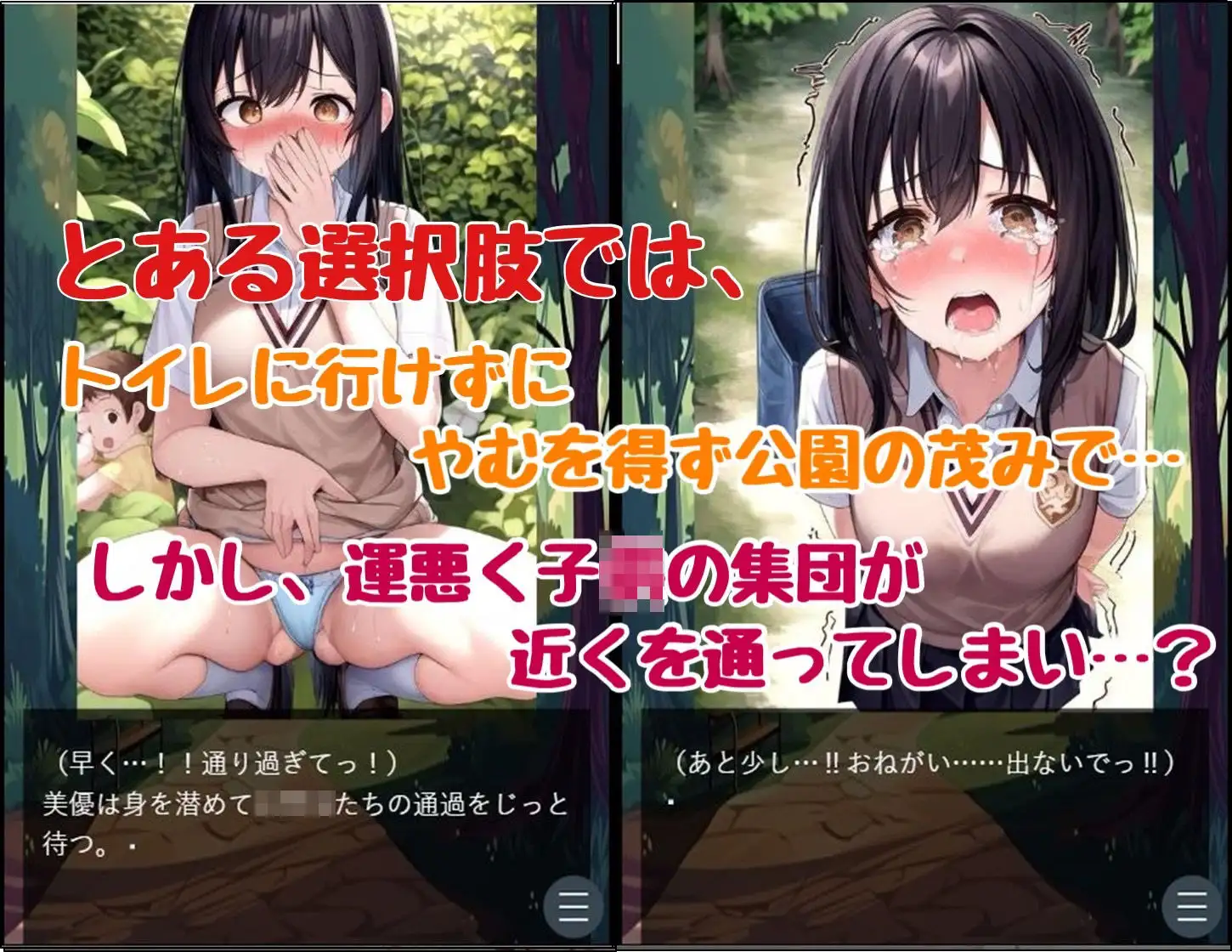 女子●生 強○浣腸&強○排便 わたあめ エロ画像5