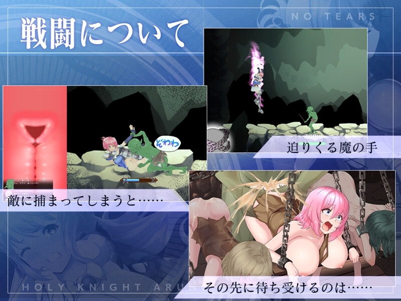 【スマホ版】聖騎士アルネと魔孕の呪印～Another No Tears～【DL Play Box版】 画像2