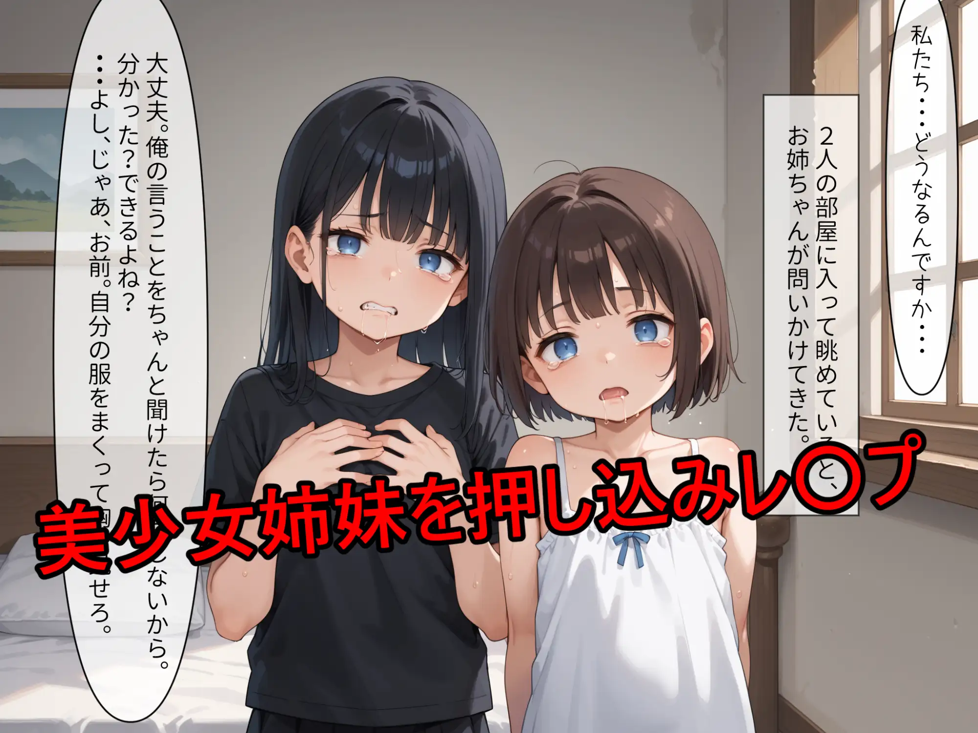 美少女姉妹押し込みレ〇プ事件 -事件の全てと、流出した映像ファイルについて- ぷりむとす エロ画像2