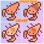 カクレエビ【全20枚】【ドット絵アイコン・素材】
