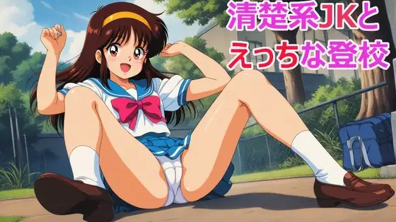 清楚系JKとエッチな登校 ジャケット画像