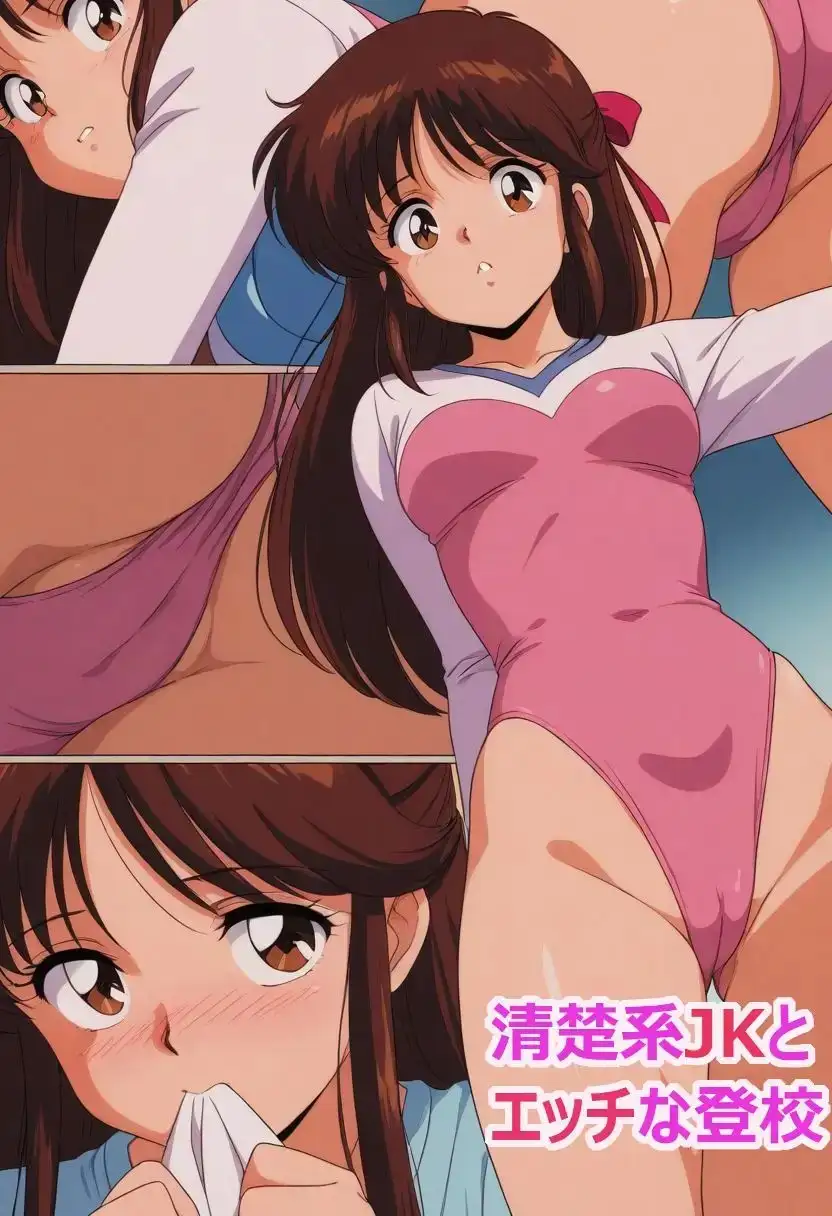 清楚系JKとエッチな登校 サンプル画像 7