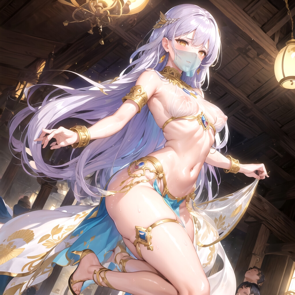 【記憶の中の妖艶なる舞踏会 ～エレガントな美女たちの時を超えたパフォーマンス～】 画像6