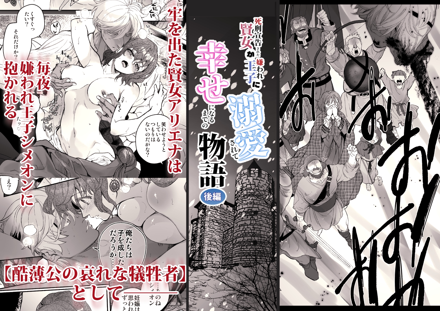 死刑宣告された賢女が嫌われ王子に溺愛されて、幸せになるまでの物語~後編 画像2