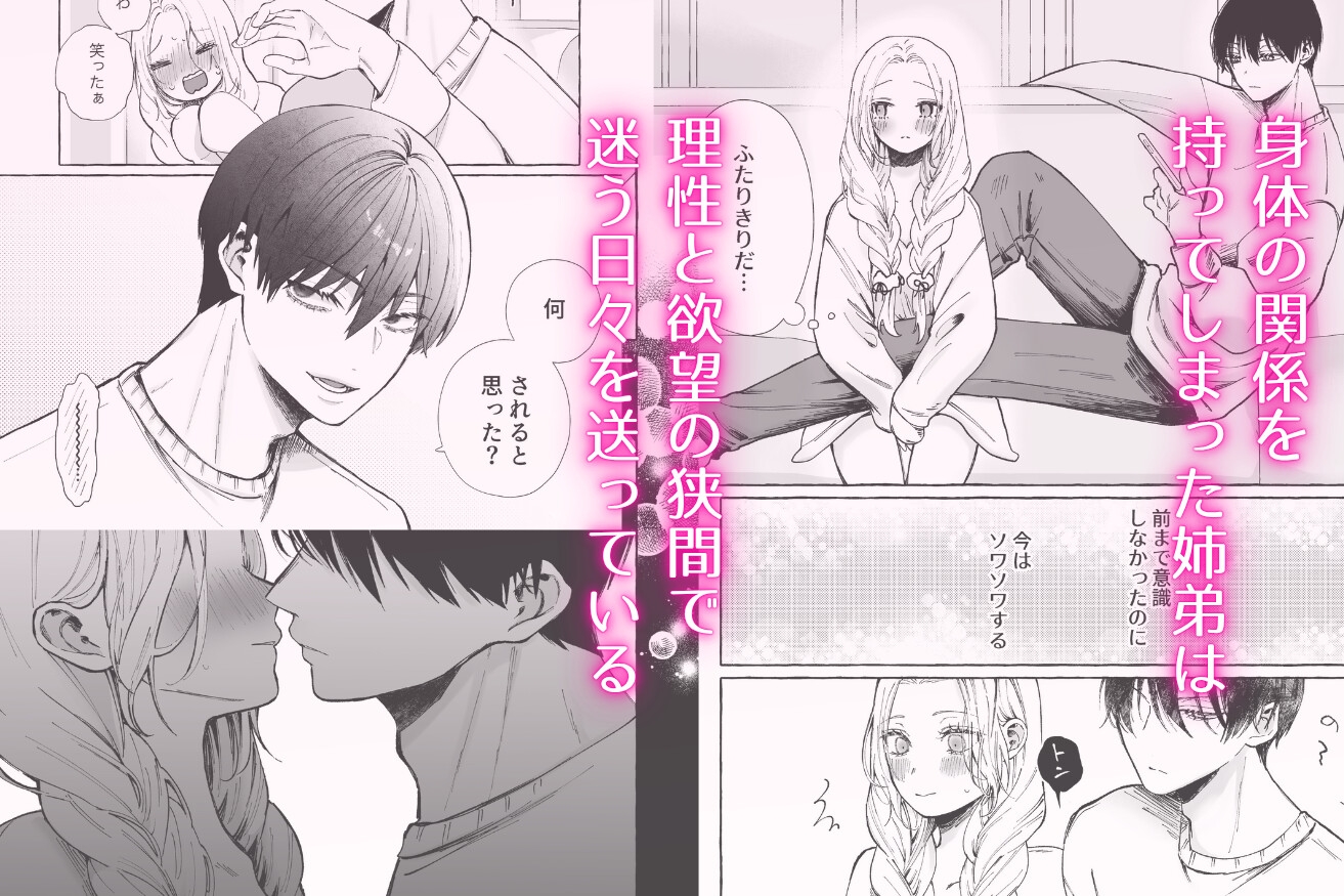 姉弟だけど挿れなければえっちじゃないよね2 画像1