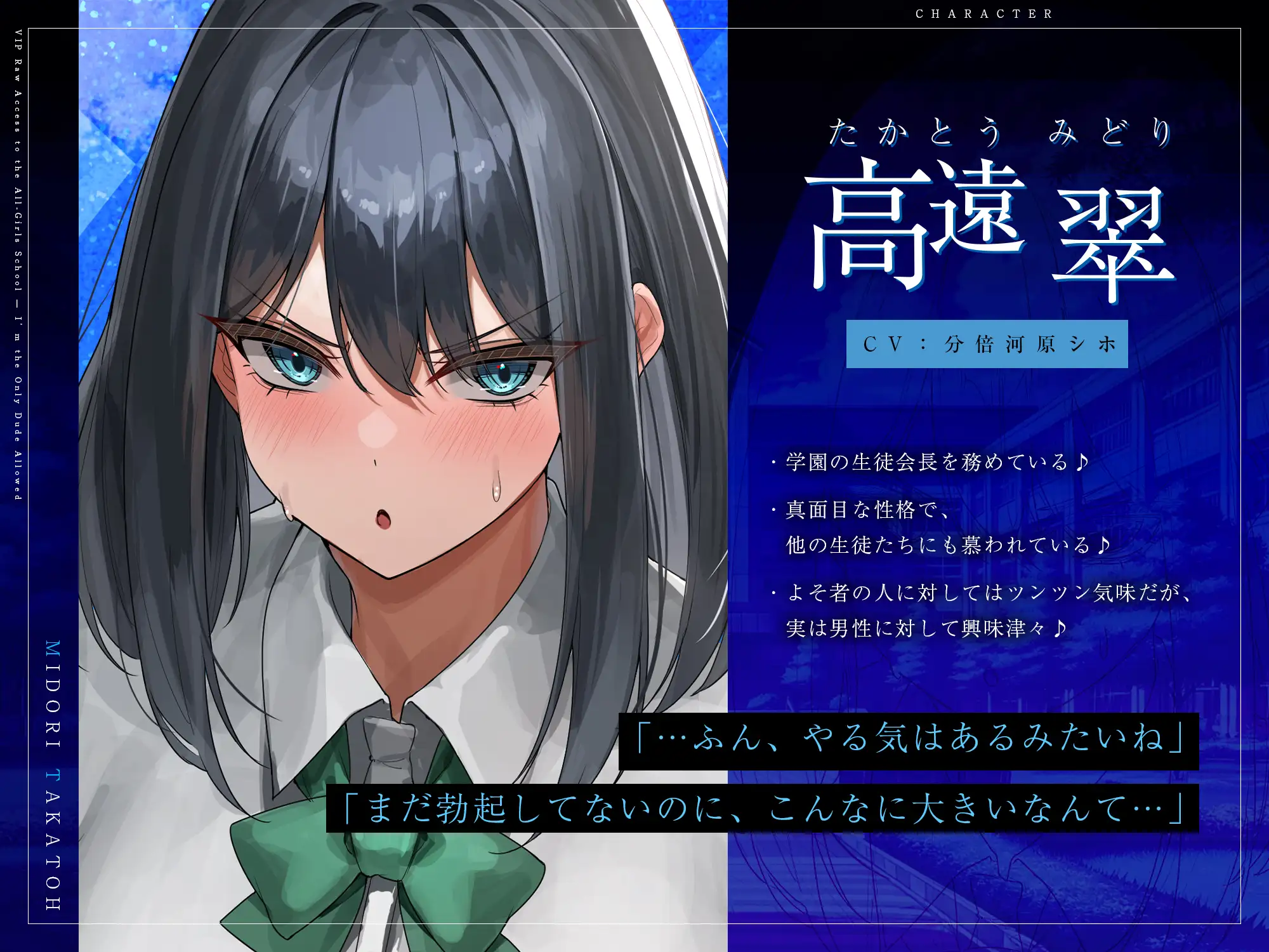 男は俺ひとりの生ハメ学園登校許可証～出会ったらドエロい誘惑からの中出し必須エッチ!?～《!早期購入特典付き!》 生ハメ堕ち部★LACK エロ画像6