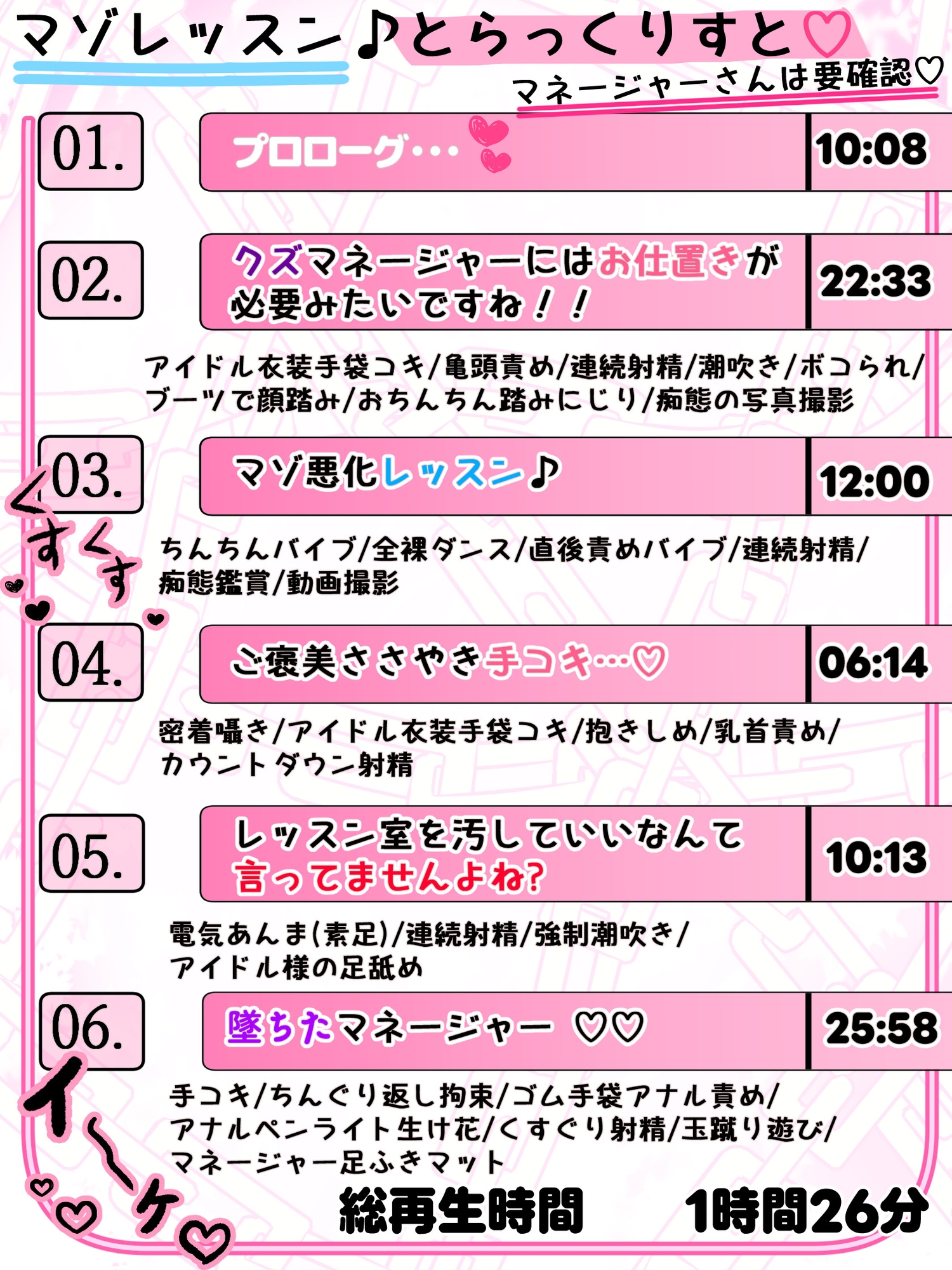 ✅早期限定30%オフ✅ドS清純派アイドル様のマゾお仕置きレッスン♪♪~まだまだイケますよね、マネージャーさん♡~ 画像6