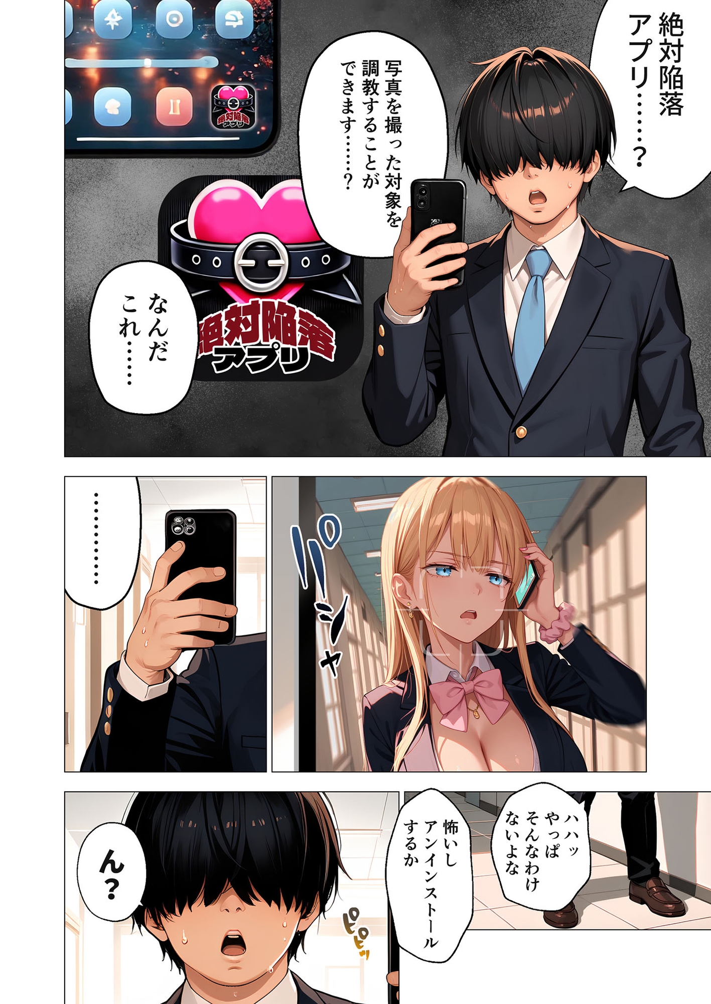 ご都合エッチ最強アプリ第1話 ～生意気なメスを徹底攻略！～ 画像8