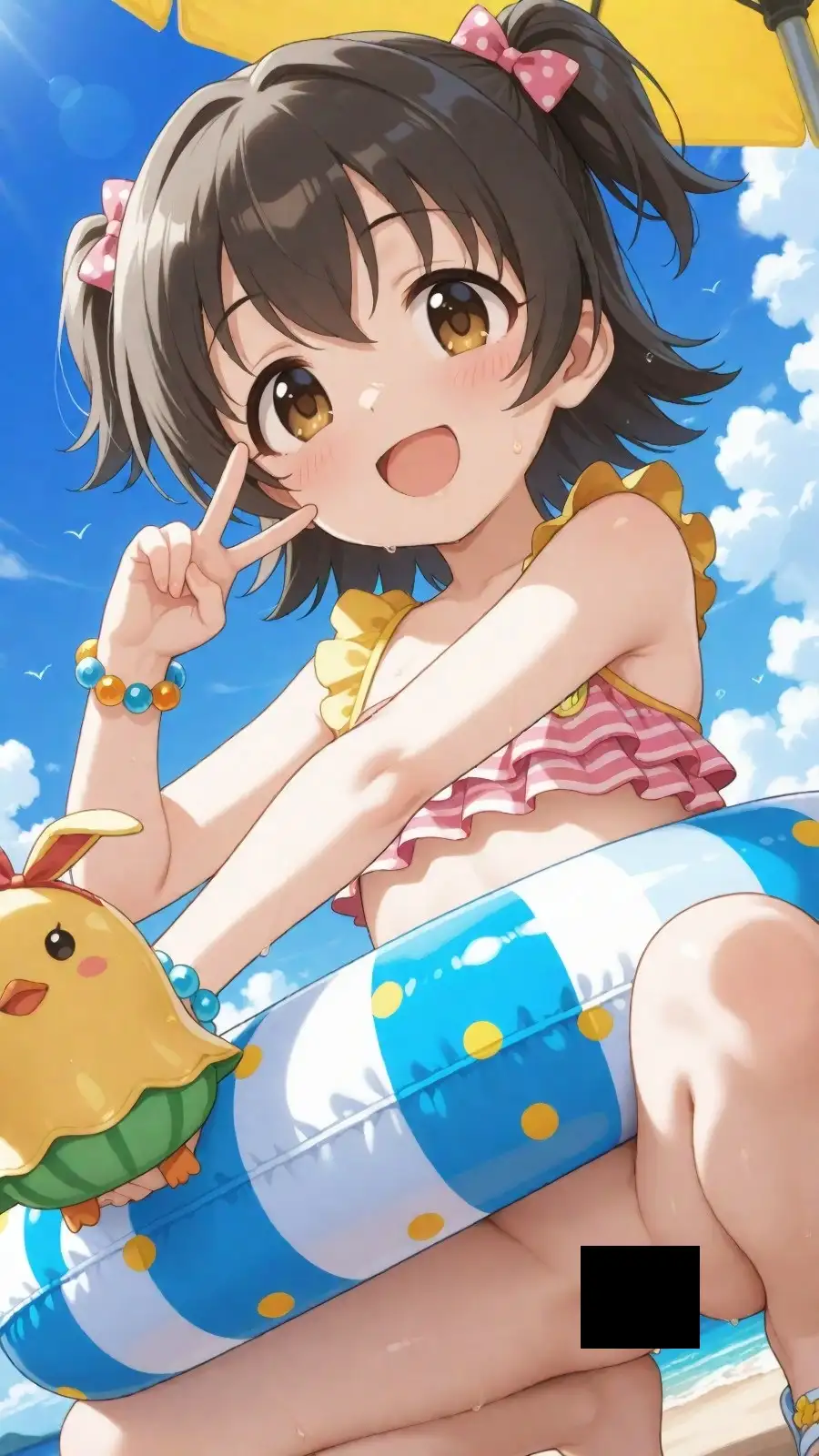 みりあちゃん 1○歳 ひとすじの輝き pixiv未公開分を含む高解像度化CG集(4K ZIP形式JPEG) ひよこ鑑定士の秘密基地 エロ画像4
